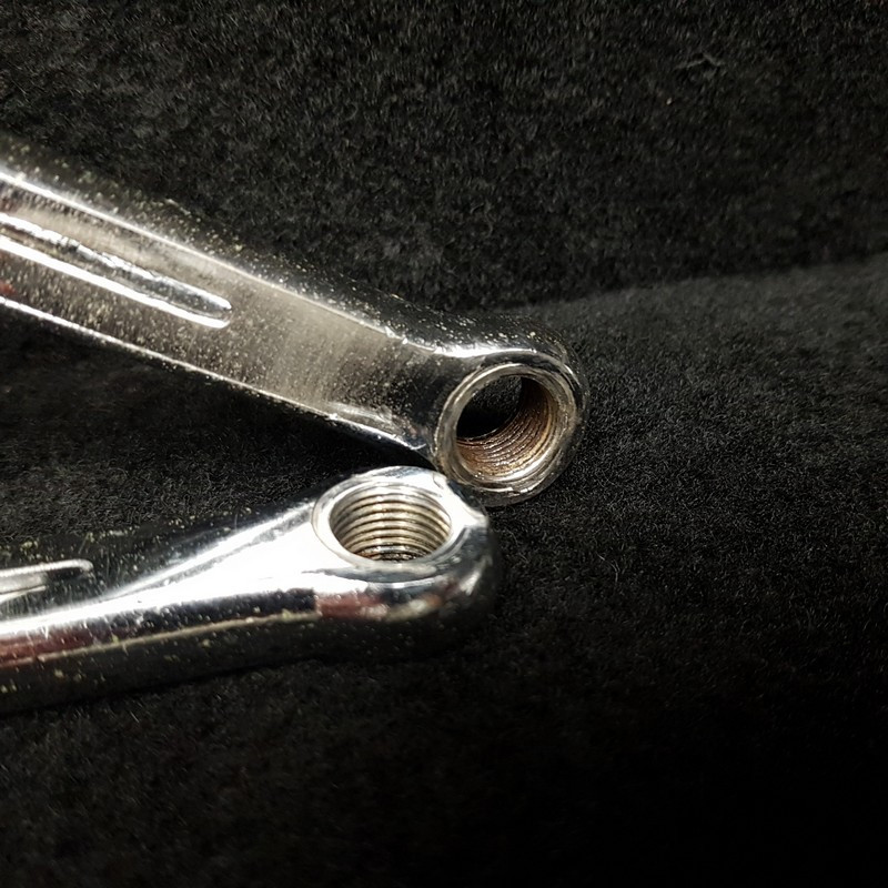 "SOLIDA" single-chainring splined crankset, 170 mm (Ref 967)