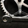 "SOLIDA" single-chainring splined crankset, 170 mm (Ref 967)