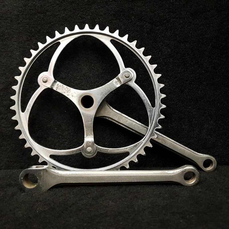 "DURAX" single-chainring splined crankset, 170mm (Ref 969)
