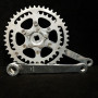 Pédalier "STRONGLIGHT 49D randonneur 44-34" 170 mm (Ref 976)