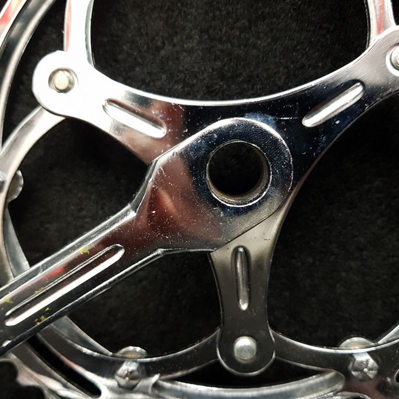 Pédalier à clavette "RFG" 170 mm (Ref 978)