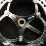 Pédalier à clavette "RFG" 170 mm (Ref 978)