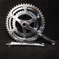 Pédalier à clavette "SOLIDA Triple" 170 mm (Ref 981)