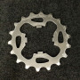 Pignon "CAMPAGNOLO RECORD TITANIUM 9v" 18d (Ref 163)