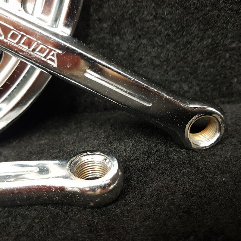 Pédalier à clavette "SOLIDA" 170 mm (Ref 984)