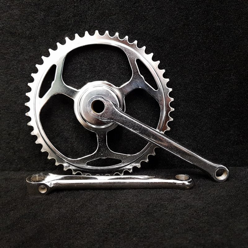 Guarnitura con chiavetta, monodisco 46d, 170 mm (Cod. 990)