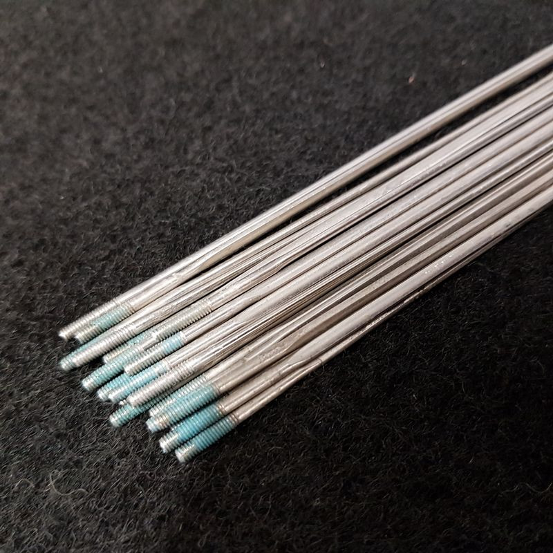 Set of 5 "INOX STRAIGHTPULL AERO" spokes, 303 mm, Ø 1.6/1.8 mm
