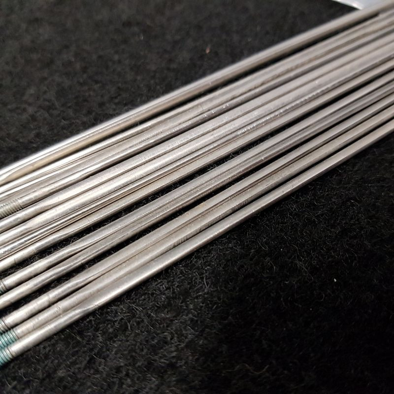 5er-Set Speichen „INOX STRAIGHTPULL AERO“ 303 mm, Ø 1,6/1,8 mm