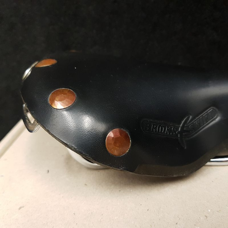 Selle "BROOKS SWIFT BLACK" N.O.S (Ref 589)