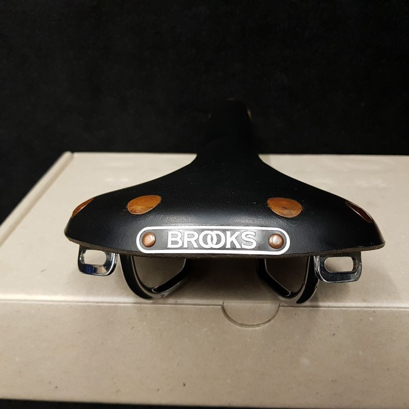 Selle "BROOKS SWIFT BLACK" N.O.S (Ref 589)