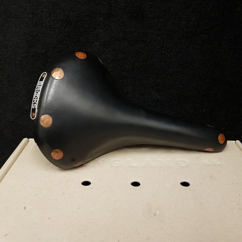 Selle "BROOKS SWIFT BLACK" N.O.S (Ref 589)