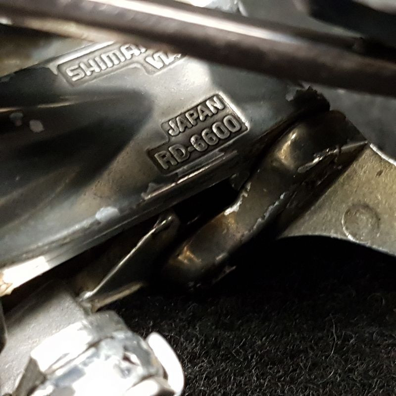 Deragliatore posteriore "SHIMANO ULTEGRA RD-6600" 10 velocità (Cod. 1873)