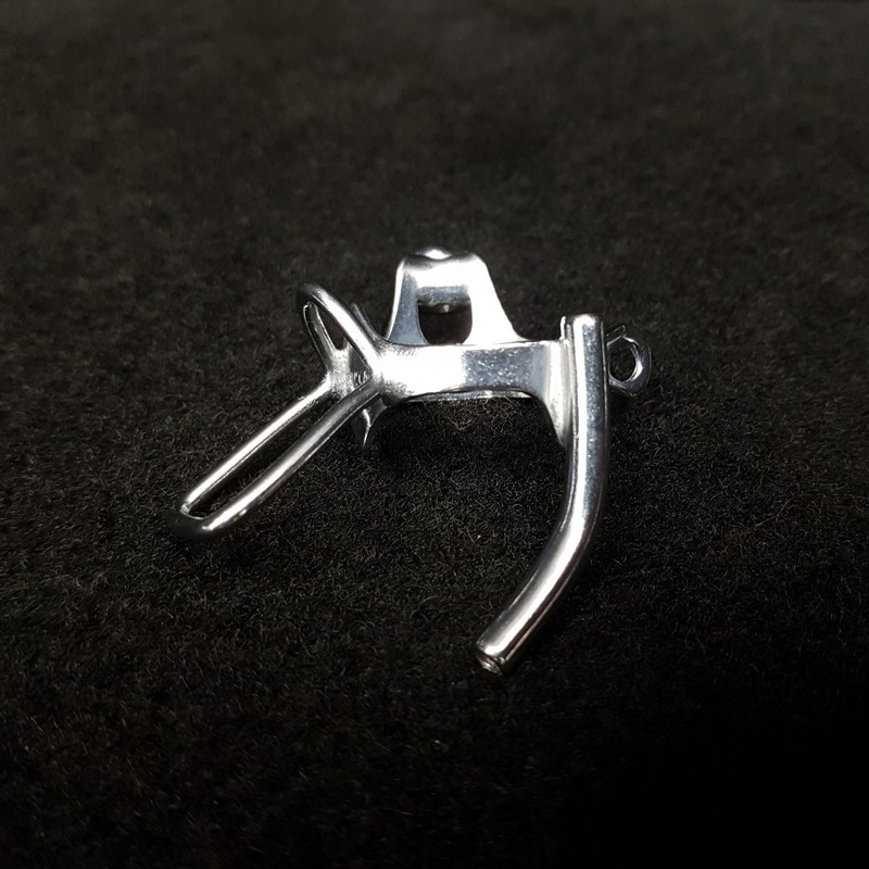 Collier guide câbles avec support Pompe N.O.S "CAMPAGNOLO 630" N.O.S (Ref 194)
