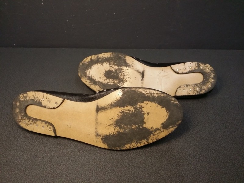 Zapatos "AGIRO negro/blanco-Tamaño de 39 (Ref 12)