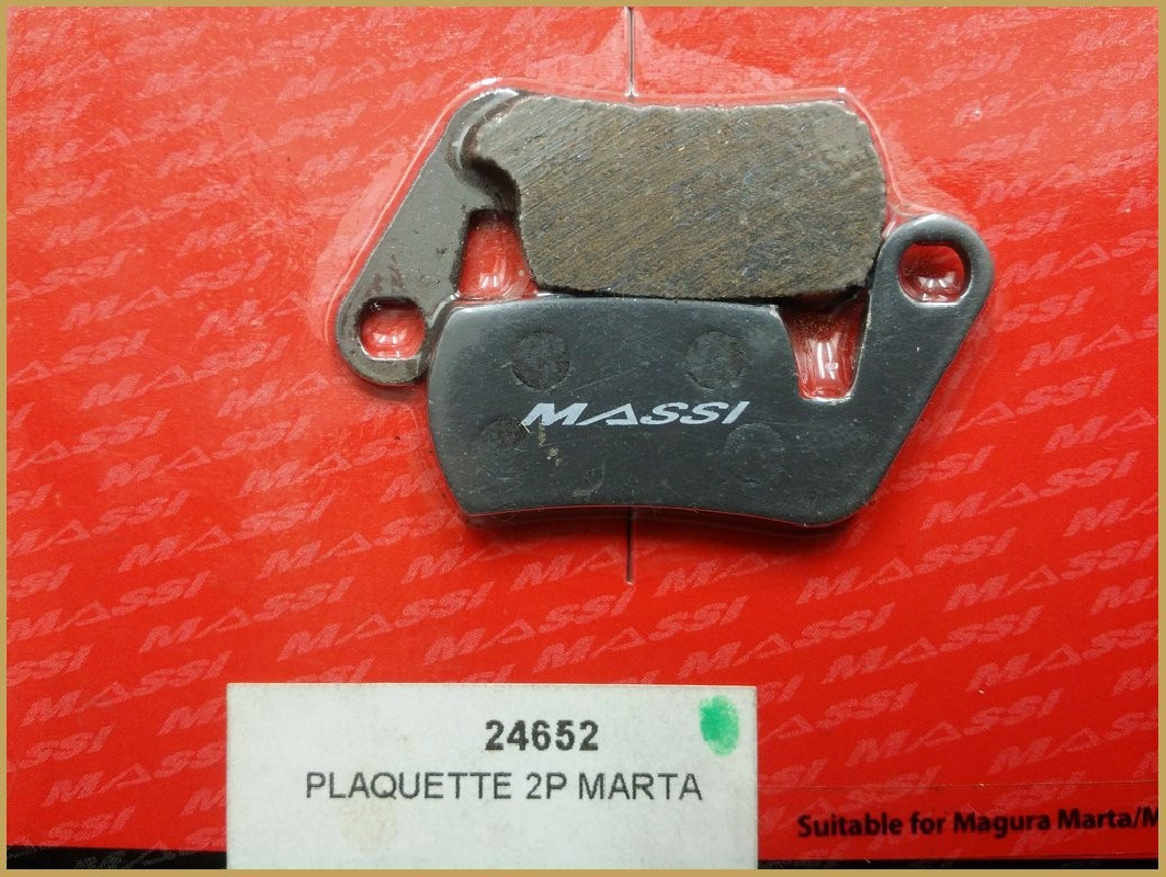 Bremsbeläge für scheibenbremse "MAGURA " MARTA" (Ref 57)