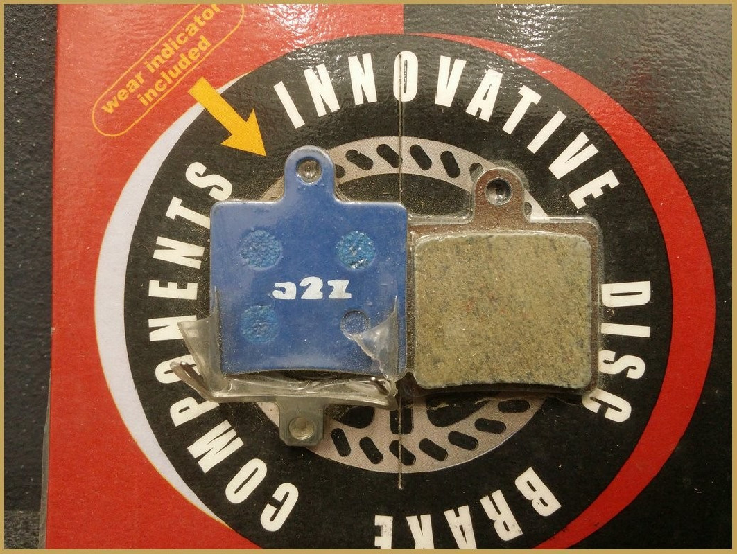 Disc brake pads HOPE MINI" (Ref 30)