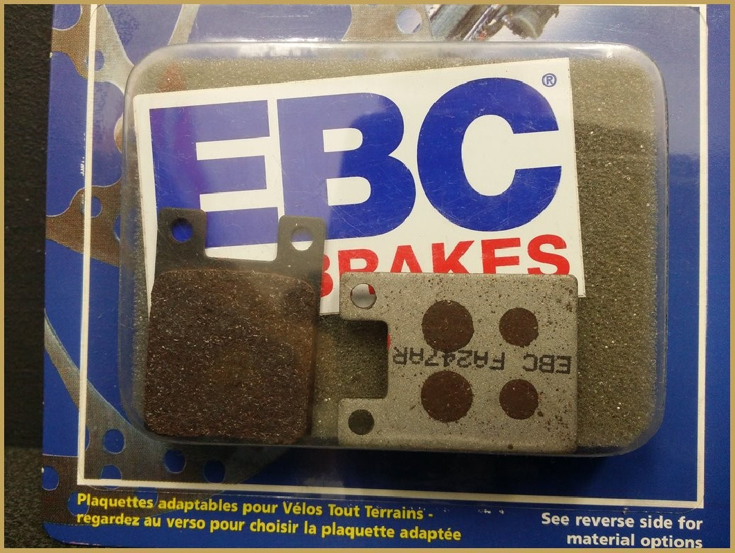 Disc brake pads HOPE TECHNOLOGY DH" (Ref 41)